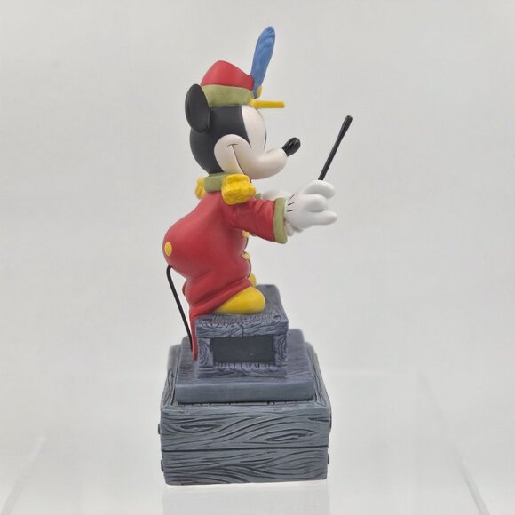 WDCC Mickey Mouse The Band Concert Sculpture "From the Top" 70th Birthday with B - Picture 8 of 9